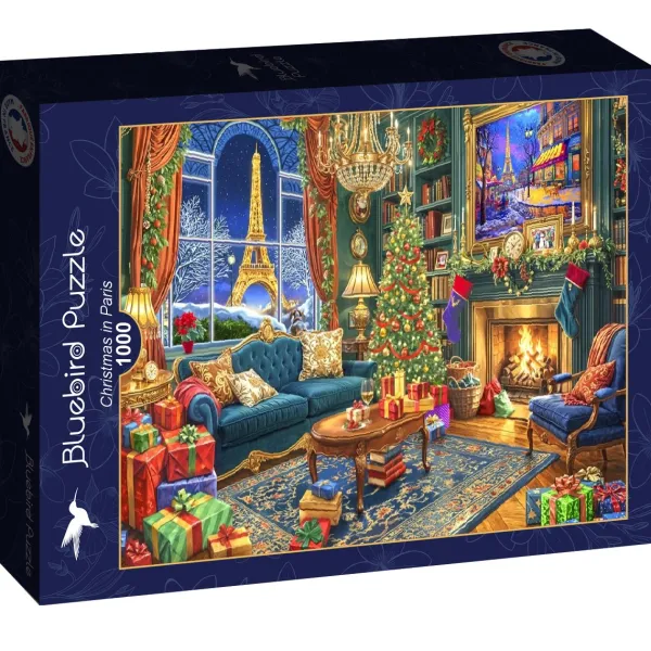 Bluebird Puzzle Bigelow Illustrations - Noël à Paris* De 1 000 Pièces|De 1 000 Pièces