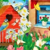 Enjoy Puzzle Birdhouse Garden* Oiseaux|Forêts, Fleurs Et Jardins