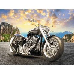 Trefl Black Motorcycle* Voitures, Motos Et Camions|De 500 À 999 Pièces