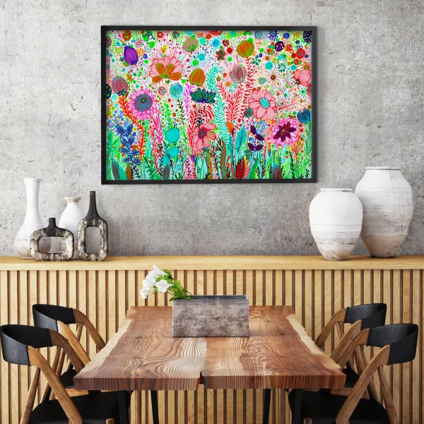 Enjoy Puzzle Blooming Wilderness* Forêts, Fleurs Et Jardins|Art