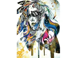 Art Puzzle Blues*Femme Indiens|Hommes Et Femmes