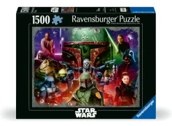 Ravensburger Boba Fett Chasseur de Primes - Star Wars The Mandalorian* De 1 500 Pièces|De 1 500 Pièces