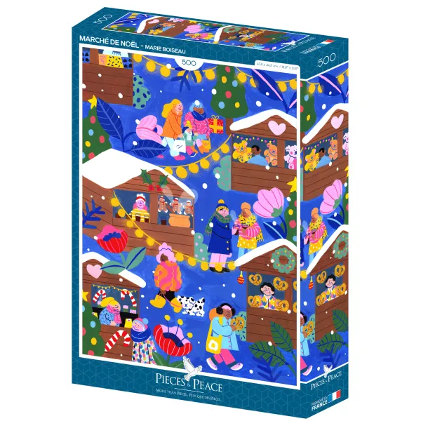 Pieces & Peace Boiseau Marie - Marché de Noël* De 500 À 999 Pièces|De 500 À 999 Pièces