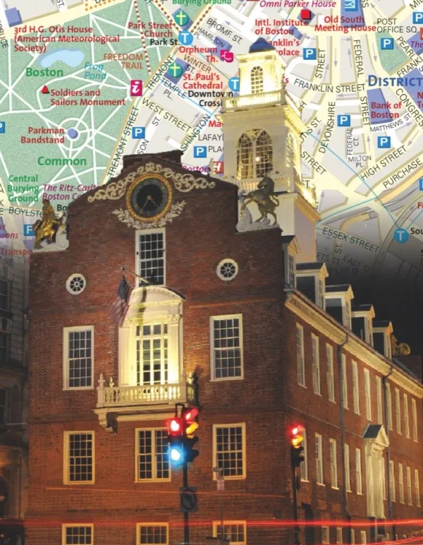 New York Puzzle Company Boston City Map Mini* Pièces Mini|Villes Et Villages