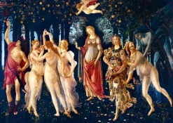 Bluebird Puzzle Botticelli Sandro - Botticelli - La Primavera (Spring), 1482* Art|De 1 000 Pièces