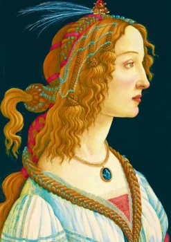 Bluebird Puzzle Botticelli Sandro - Sandro Botticelli - Idealized Portrait of a Lady, 1480* Art|De 1 000 Pièces