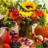 Alipson Puzzle Bouquet d'Automne* Déco Et Objets|Forêts, Fleurs Et Jardins