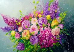 Enjoy Puzzle Bouquet de Roses pour Elle* Déco Et Objets|Forêts, Fleurs Et Jardins