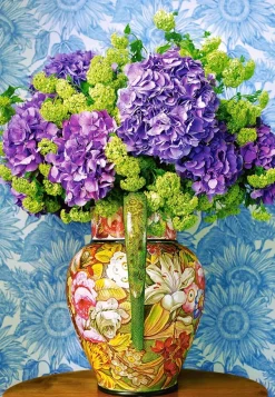 Castorland Bouquet d'Hortensias* Forêts, Fleurs Et Jardins|De 1 000 Pièces