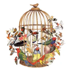Galison Bouquet d'Oiseaux - Puzzle Forme de 750 pièces* Oiseaux|Déco Et Objets