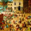 Bluebird Puzzle Brueghel Pieter - Pieter Bruegel the Elder - Children's Games, 1560* Art|De 1 000 Pièces
