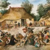 Grafika Brueghel Pieter - Brueghel - Le Repas de Noce, 1568* Art|De 1 000 Pièces