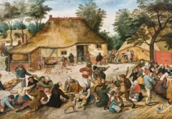 Grafika Brueghel Pieter - Brueghel - Le Repas de Noce, 1568* Art|De 1 000 Pièces
