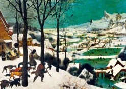 Bluebird Puzzle Brueghel Pieter - Pieter Bruegel the Elder - Hunters in the Snow (Winter), 1565* Art|De 1 000 Pièces