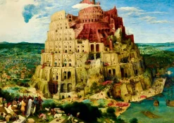 Bluebird Puzzle Brueghel Pieter - Pieter Bruegel the Elder - The Tower of Babel, 1563* Art|De 1 000 Pièces