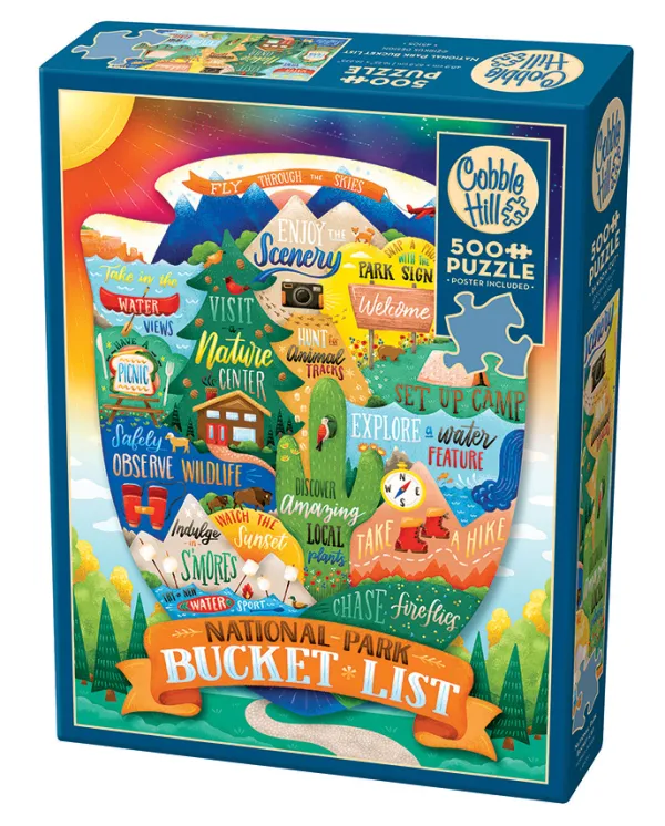 Cobble Hill Bucket List des Parcs Nationaux* Déco Et Objets|Parcs Naturels Et Nationaux