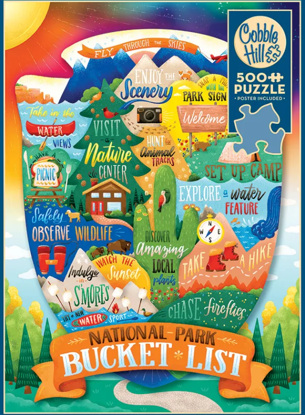 Cobble Hill Bucket List des Parcs Nationaux* Déco Et Objets|Parcs Naturels Et Nationaux