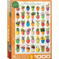 Eurographics Cactus et Plantes Succulentes* Collages|Forêts, Fleurs Et Jardins