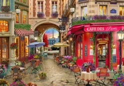 Bluebird Puzzle Cafe des Paris* Villes Et Villages|De 1 000 Pièces