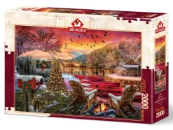 Art Puzzle Camp de Caravanes*Femme De 2 000 Pièces|De 2 000 Pièces