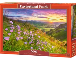 Castorland Campagne au Lever du Soleil*Femme Zen Et Bien Être|Soleil, Lune