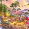 Eurographics Camping Paradis* Voitures, Motos Et Camions|De 1 000 Pièces