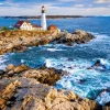 Castorland Cape Elizabeth, USA* Phares Et Moulins|Plages Et Îles De Rêve