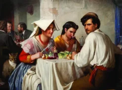 DToys Carl Bloch : In a Roman Osteria* Art|De 1 000 Pièces