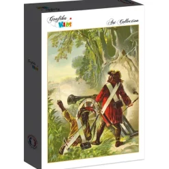 Grafika Kids Carl Offterdinger - Robinson Crusoe par Offterdinger & Zweigle*Enfant Puzzles Pour Enfants|Art Pour Les Enfants