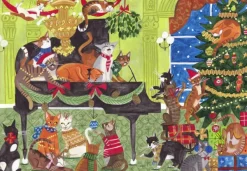 Pieces & Peace Caroline Bonne Müller - Chats sur le Piano*Femme Chats|Noël