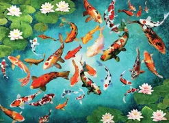 Eurographics Carpes Koi Colorées* Animaux Marins|De 1 000 Pièces
