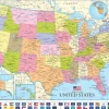 Eurographics Carte des Etats-Unis* Cartes Du Monde