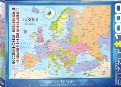 Eurographics Carte d'Europe* Cartes Du Monde|De 1 000 Pièces