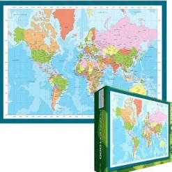 Eurographics Carte du monde*Enfant Puzzles Pour Enfants|Cartes Du Monde