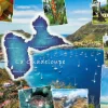 Nathan Carte Postale de la Guadeloupe* Déco Et Objets|Déco Culinaire