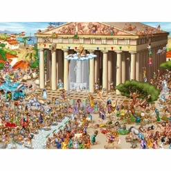 DToys Cartoon Collection - Acropole*Femme Autres Pays D'Europe|Humour, Satire Et Wasgij