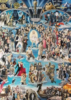 Schmidt Spiele Casaro Renato - Renato Casaro - Hollywood XXL*Femme De 3 000 Pièces|De 3 000 Pièces