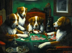 DToys Cassius Marcellus Coolidge - Poker Game* Art|De 1 000 Pièces