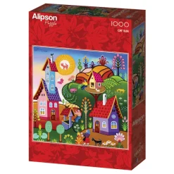 Alipson Puzzle Cat Sun* Chats|Carré