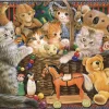 Grafika Cats in the Toy box* Chats|Art