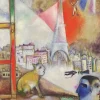 Eurographics Chagall Marc - Marc Chagall - Paris par la Fenêtre (détail)* Art|De 1 000 Pièces