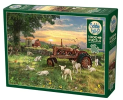 Cobble Hill Champ au Lever du Soleil* Tracteurs|Animaux De La Ferme