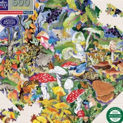 eeBoo Champignons Vénéneux* Rond|Déco Et Objets