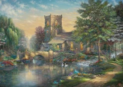 Schmidt Spiele Chapelle de Willow Wood* Églises, Cathédrales Et Mosquées|Forêts, Fleurs Et Jardins