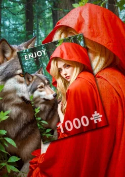 Enjoy Puzzle Chaperon Rouge*Enfant Puzzles Pour Enfants|Loups