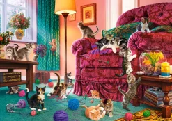 Castorland Chatons Coquins*Femme Chats|Humour, Satire Et Wasgij