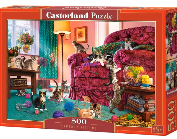 Castorland Chatons Coquins*Femme Chats|Humour, Satire Et Wasgij