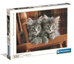 Clementoni Chatons Gris sur la Chaise* Chats|De 500 À 999 Pièces