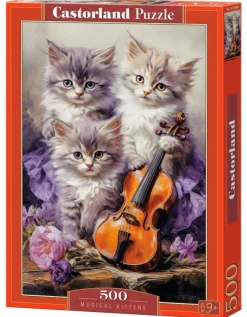 Castorland Chatons Musicaux* Chats|Rétros Et Nostalgie