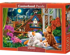 Castorland Chatons sur le Toit* De 1 500 Pièces|De 1 500 Pièces